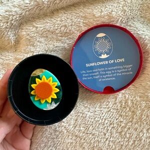 Erstwilder Sunflower of Love Pysanky Egg